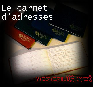 carnet d'adresses