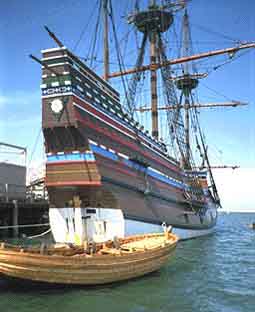 Le Mayflower 2, son prdcesseur lui ressemblait quelque peu.